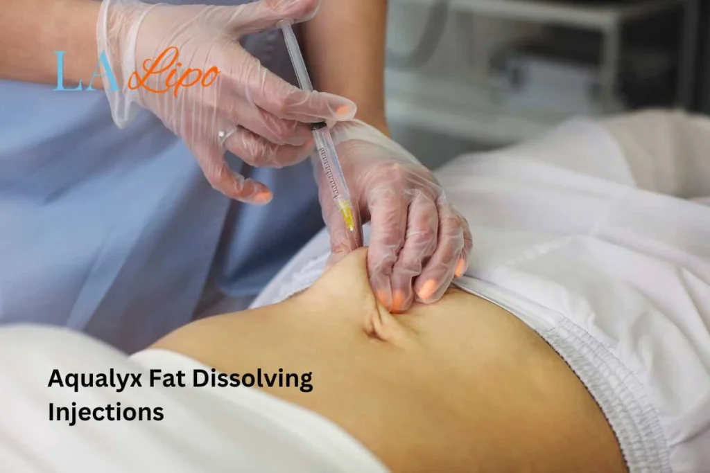 woman having fat dissolving injections Little Bognor in the stomach