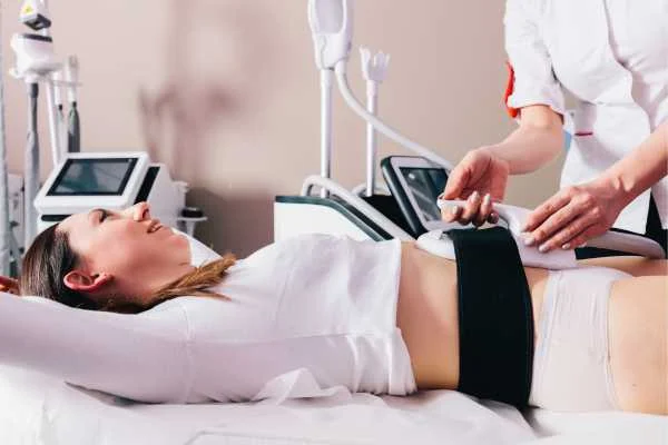 woman having body sculpting to help improve her body image and her mental health Little Bognor